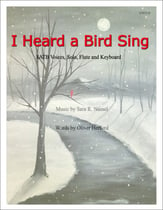 I Heard a Bird Sing SATB choral sheet music cover